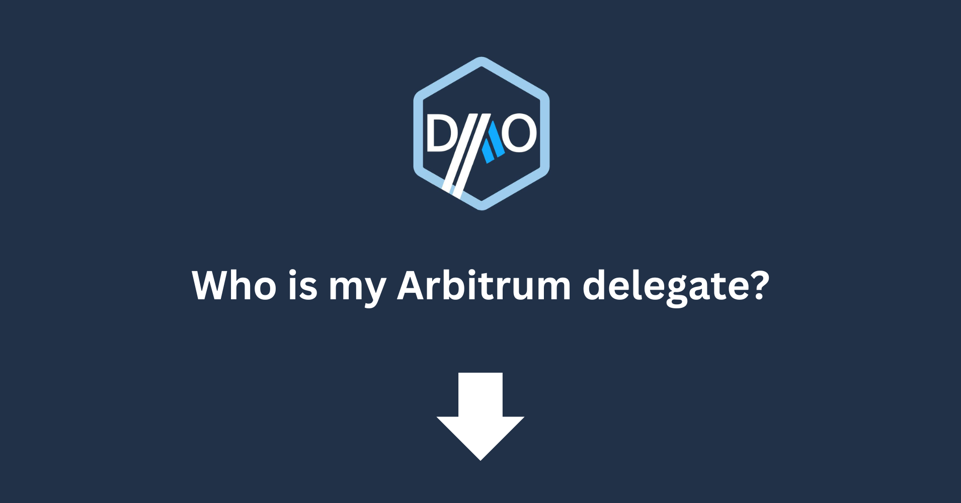 Arbitrum Delegate Frame